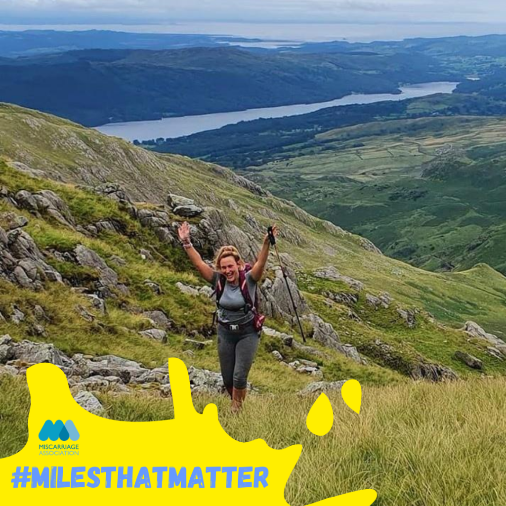 Jessica’s hiking, cycling and running her Miles That Matter