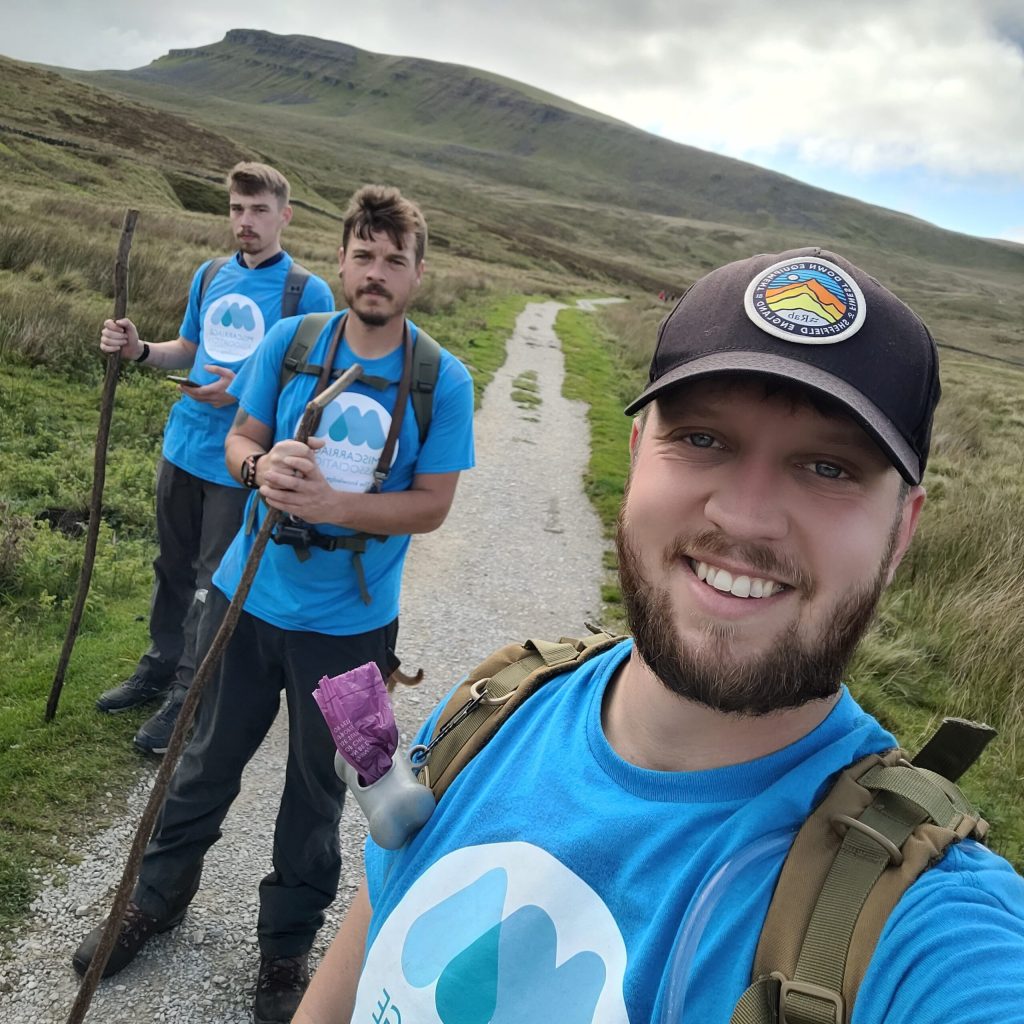 Bradley’s Yorkshire Three Peaks fundraiser
