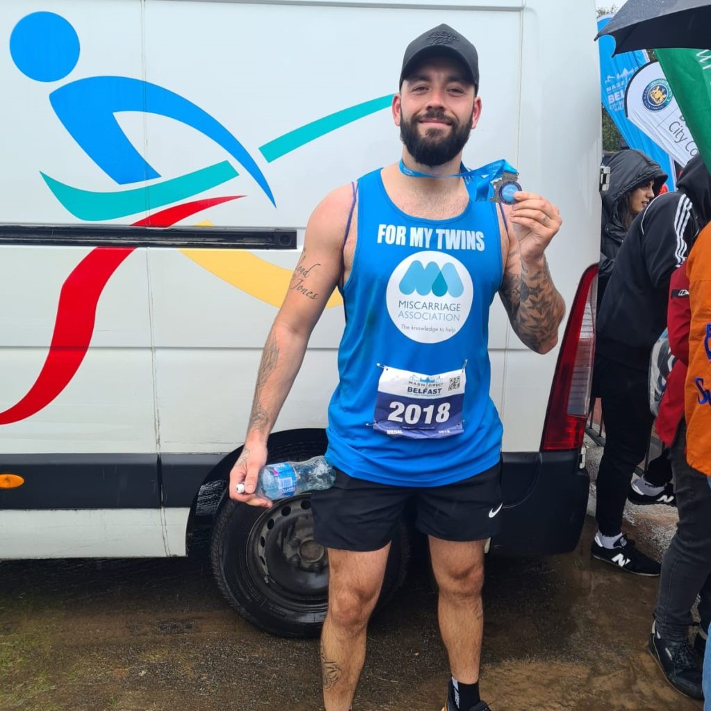 Craig’s story: running the Belfast Half Marathon for the M.A.