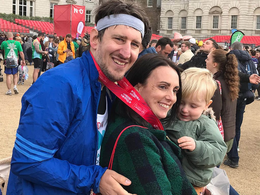 Running the 2019 London Marathon for the Miscarriage Association