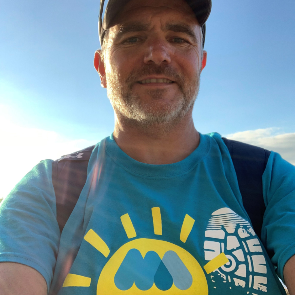 Mark walks Cheshire’s 35 mile Sandstone Trail in a day for the M.A.