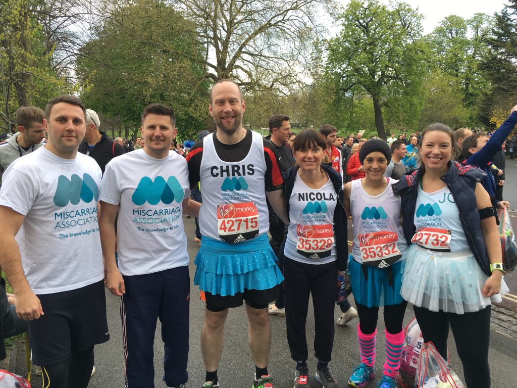 2016 London Marathon team