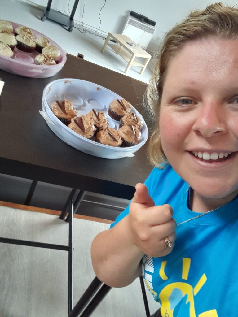 Jess took part in Miles that Matter in June 2023