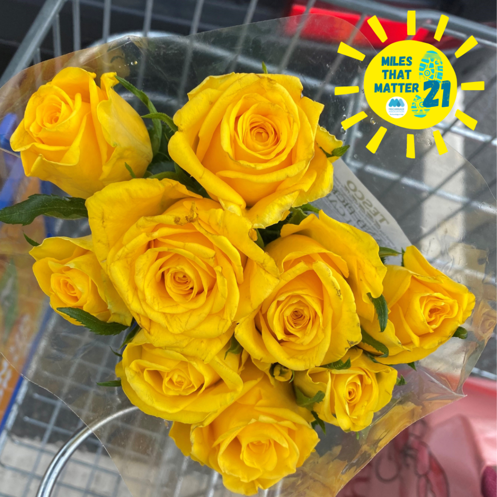Caitie’s acts of kindness for Miles That Matter 21