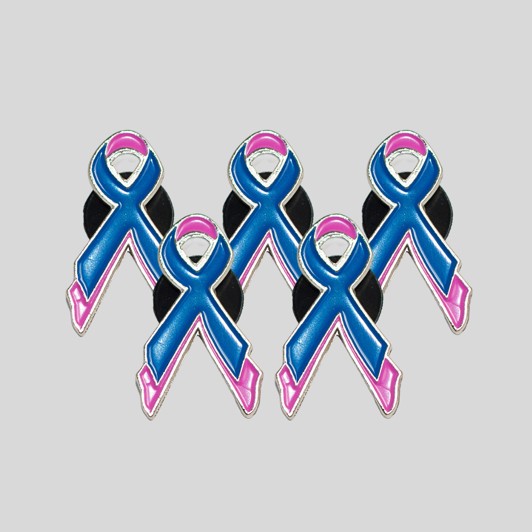 Baby Loss Awareness 5 pin badge bundle