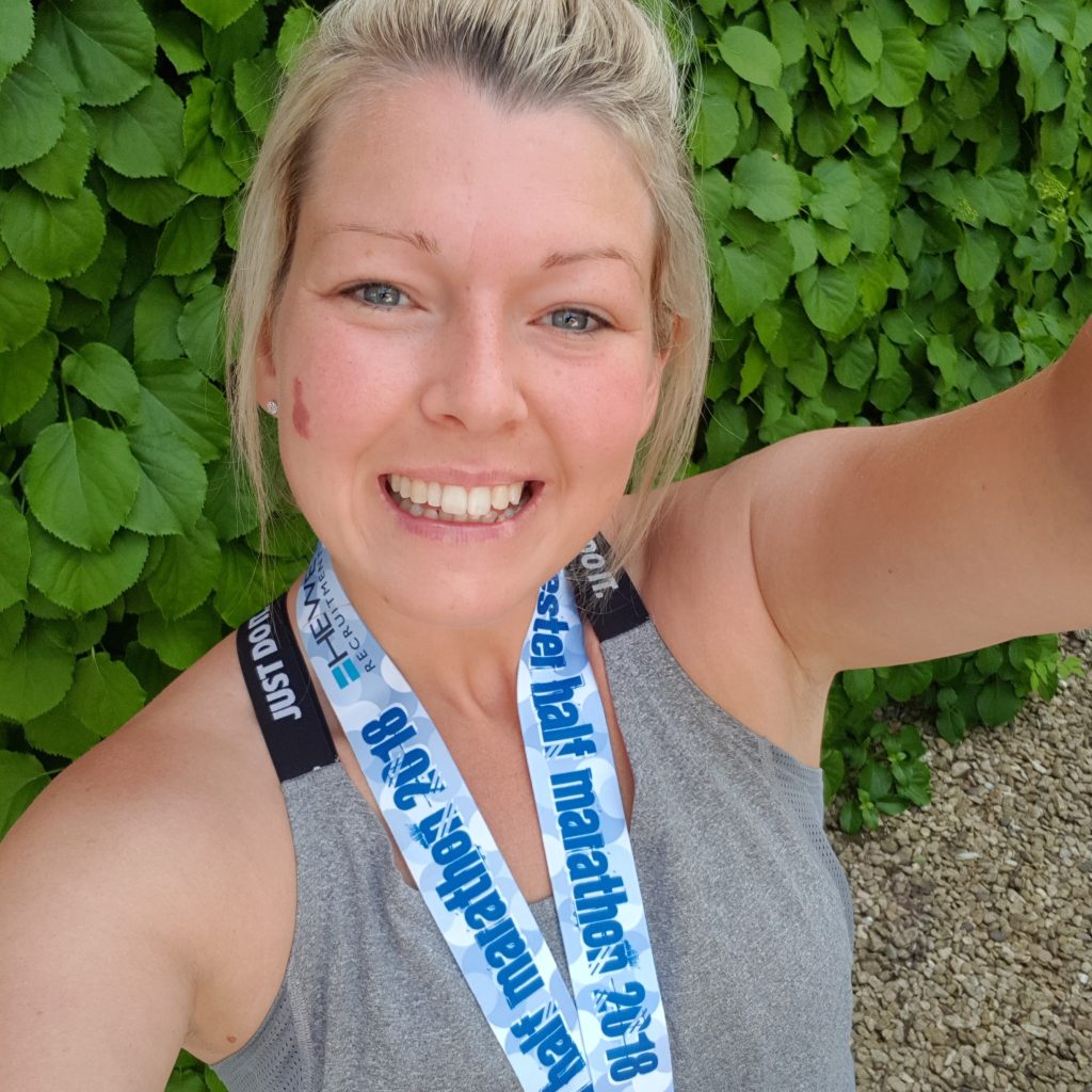 Kim’s half marathon