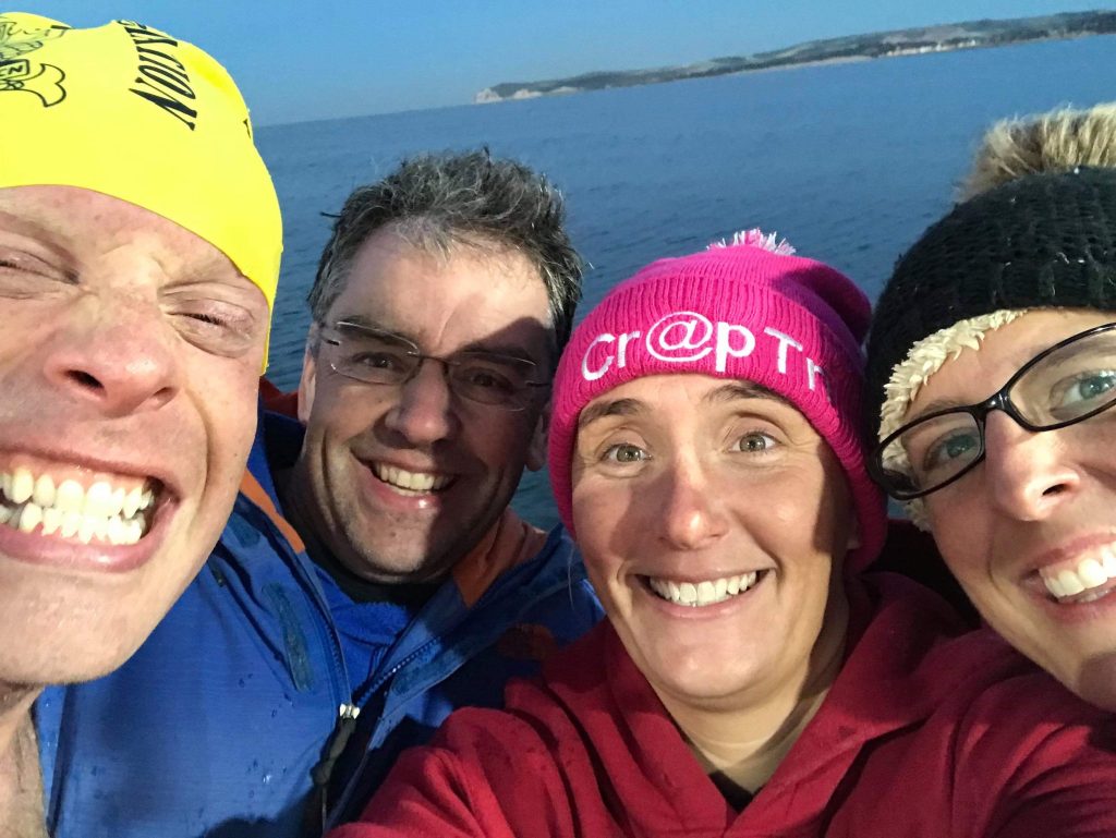 ‘Puddle Hoppers’ swim the Channel