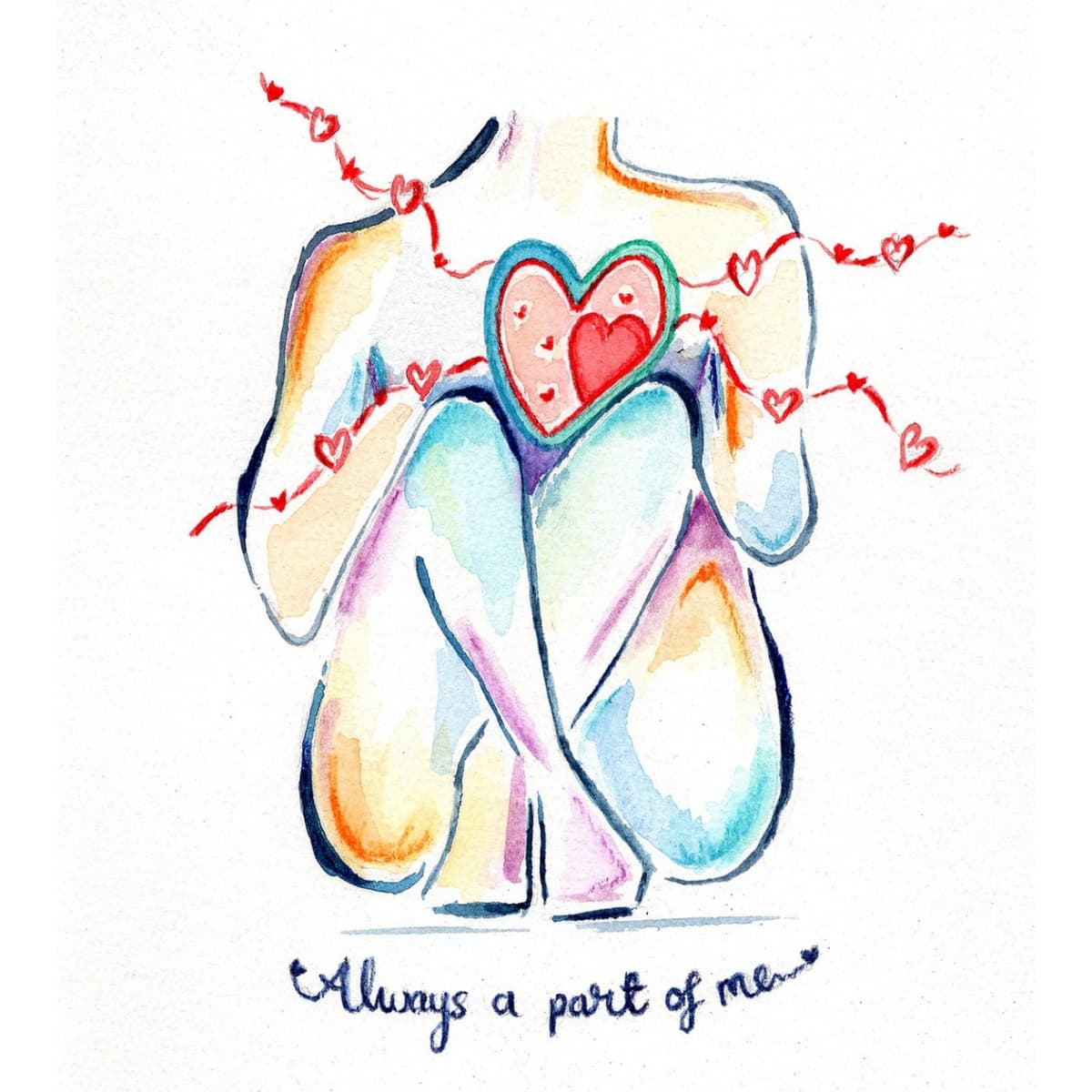 Pregnancy Loss Print | Always a Part of Me